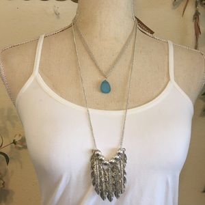 Arizona Jeans Co southwest layering necklaces NWT